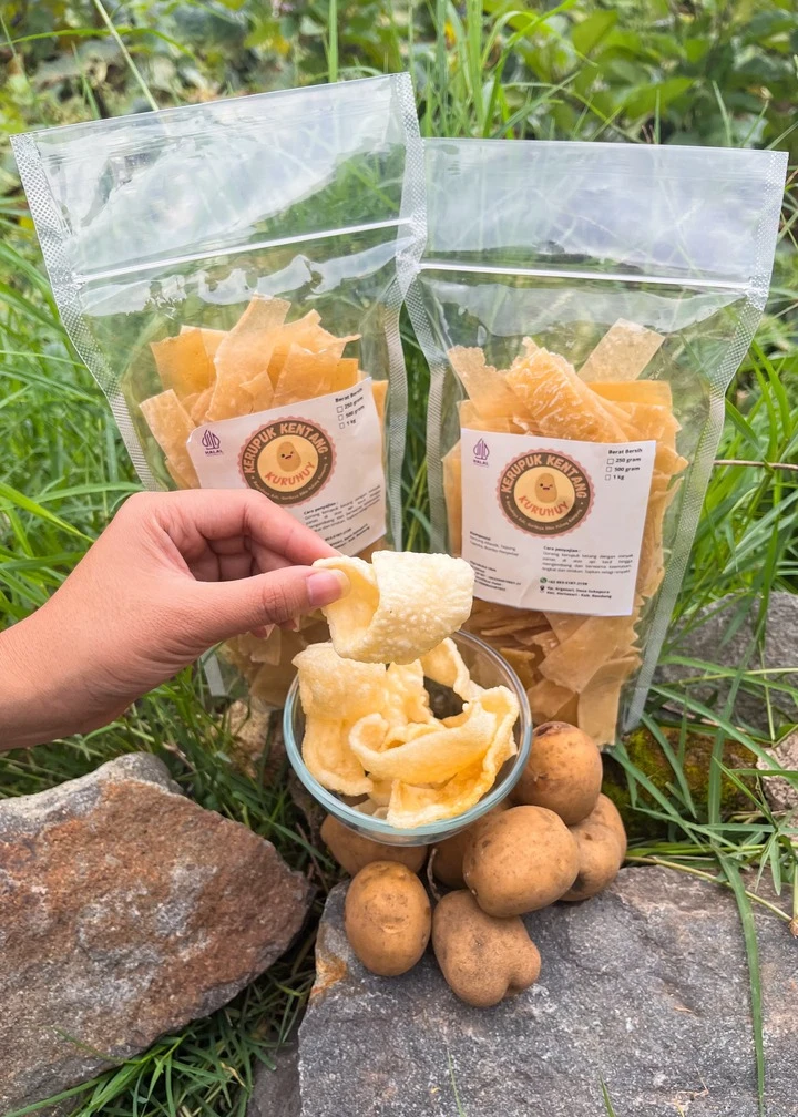 Produk KKN UNFARI: Kuruhuy - Kurupuk Hui dari Kelompok Minarga Askara